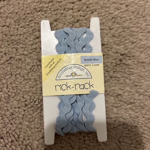 scrapbooking supplies lot 8 Pieces New, Stickers, Paper, Letters, Ribbon, Tape - Picture 9 of 12